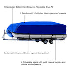Pontoon Boat Cover Waterproof Anti-UV Heavy Duty for 21-24ft