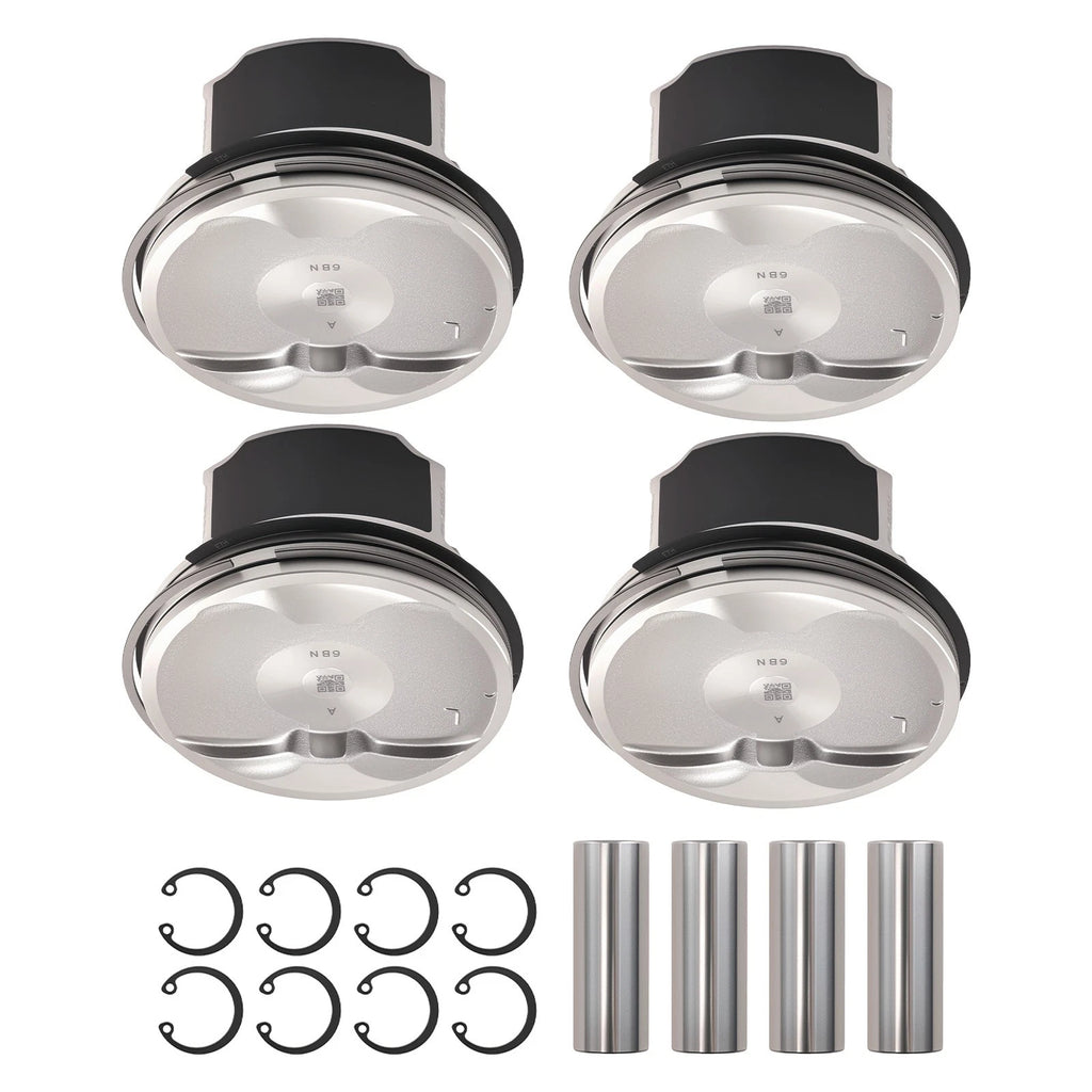 4X Pistons & Rings Set for Subaru Legacy Forester Outback 2.5 SOHC EJ253 (2006–2010)
