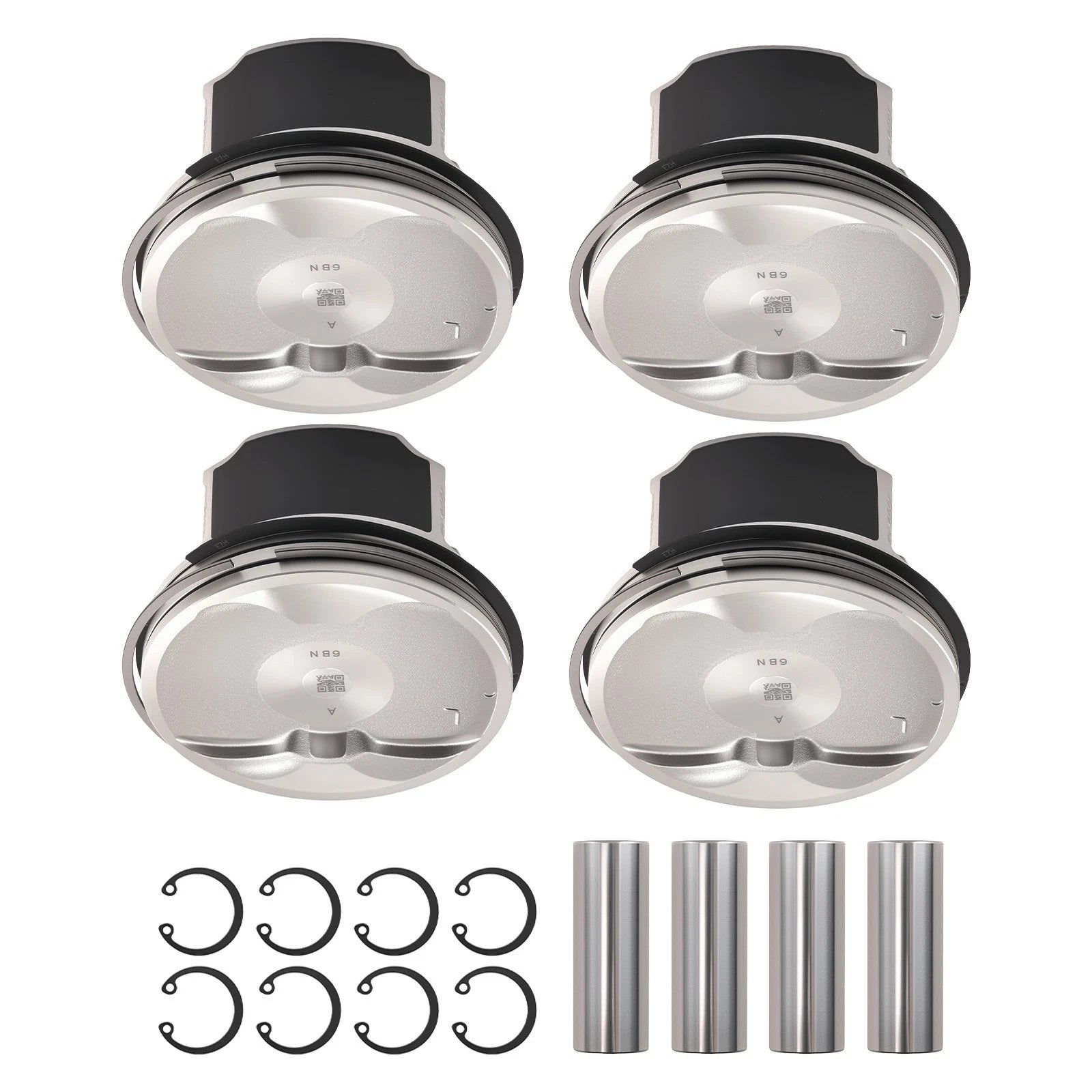 4X Pistons & Rings Set for Subaru Legacy Forester Outback 2.5 SOHC EJ253 (2006–2010)