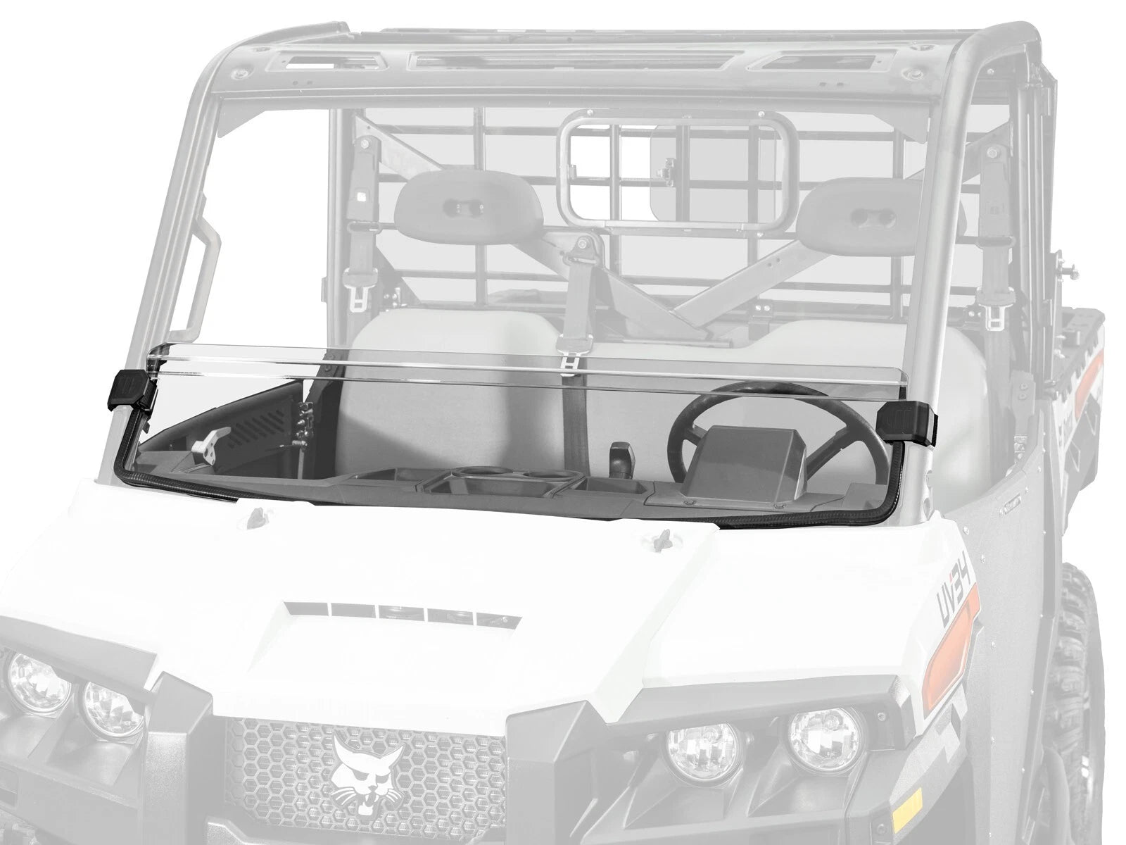 Half Windshield for Bobcat UV34 (2019–Present) - Dark Tint
