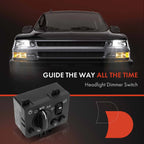 Headlight Switch for Chevy Colorado GMC Canyon Isuzu i-280 i-290 (2004–2012)