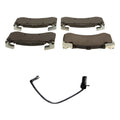 Hella Front Low-Met Disc Brake Pad w/Sensor for Audi A8 Quattro S6 S7 (2010–2020)