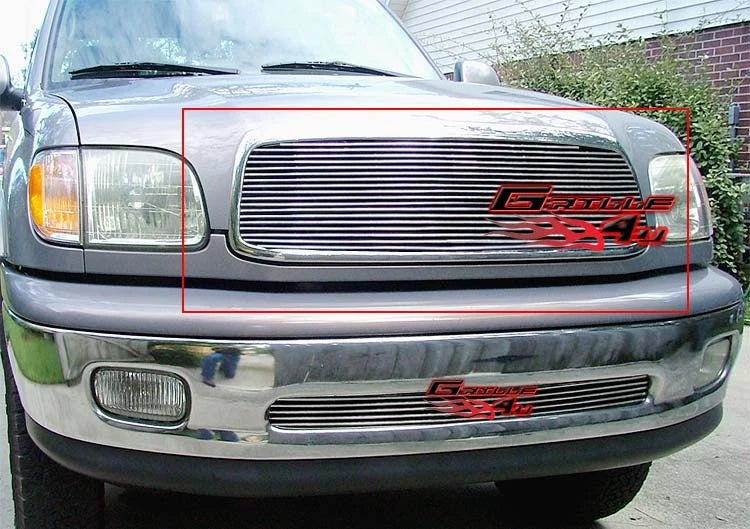 Aluminum Chrome Upper Billet Grille for Toyota Tundra (1999–2002)