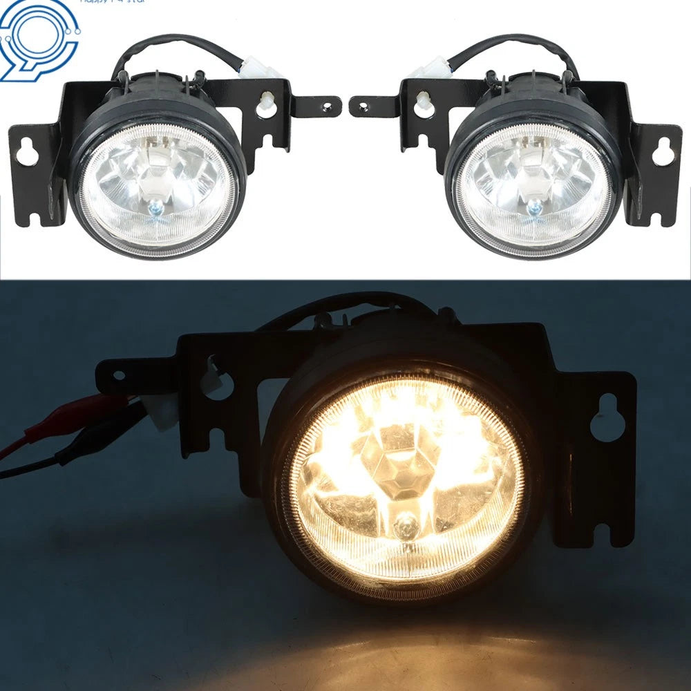 Pair of Front Fog Lights for Honda Civic (1999–2000) - Left + Right