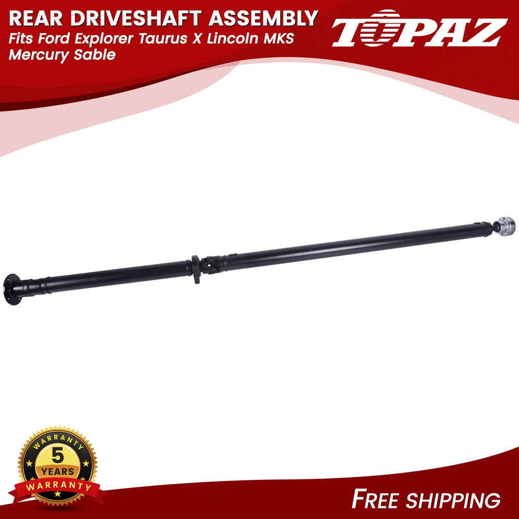 Rear Driveshaft Assembly for Ford Explorer Taurus X Lincoln MKS (2006–2019)