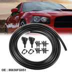 2X Windshield Washer Nozzle Hose Kit for Subaru Impreza (86636FG051)