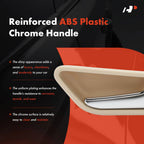 Front Right Interior Door Handle for Mercedes-Benz A190 A220 B180 B250 (1996–2012)