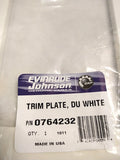 Trim Plate for Evinrude Johnson 0764232 (RHD)