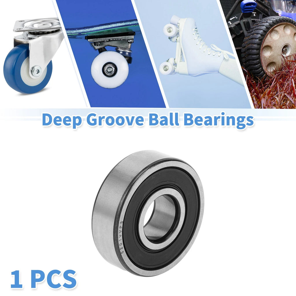 Deep Groove Ball Bearing 6201VV for Scooter Skateboard (12x32x10mm)