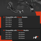 2X Front Lower Control Arm with Ball Joint for Nissan Sentra (2013-2020)