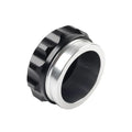 Aluminium Alloy Black Weld On Filler Neck & Cap for Oil Fuel Water Tank