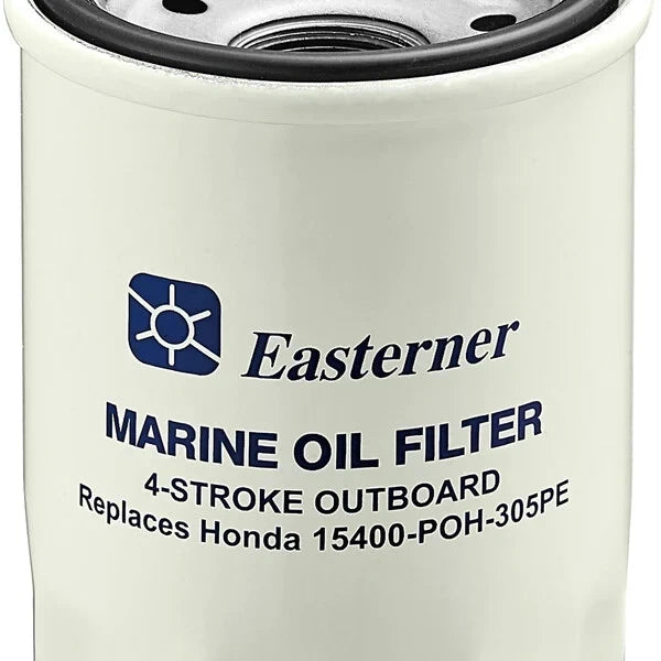 Set of 4 Oil Filters for Honda Outboard BF75-BF225 (15400-POH-305PE, 18-7909, C14441)