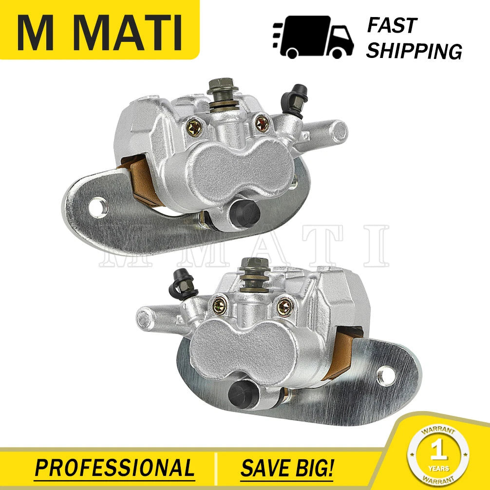 Rear Brake Calipers & Pads for Yamaha Wolverine X2 X4 YXE70 YXE85 YXF85