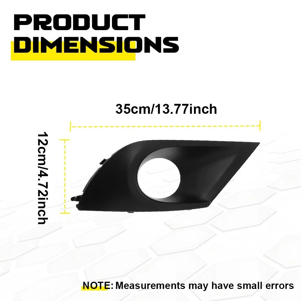 2X Fog Light Cover Bezel Trim for Subaru Legacy (2015–2017)