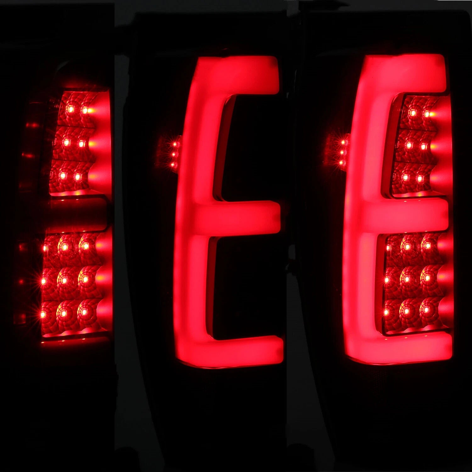 LED Tube Bar Tail Lights for Chevy Avalanche 1500 2500 (2002–2006)