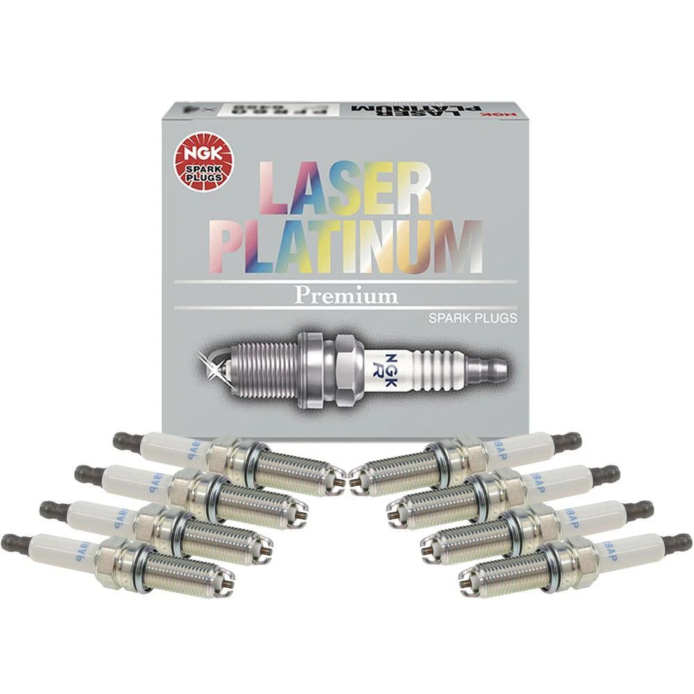 Set of 8 NGK Laser Platinum Spark Plugs 4471 for BMW M3 M5 M6 (2007–2013)