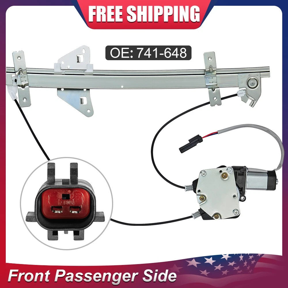 Front Right Window Regulator for Chrysler Town & Country (2008–2010)