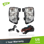Set of 2 Fog Light Assembly with Switch for Dodge Ram 1500 (2013–2018)