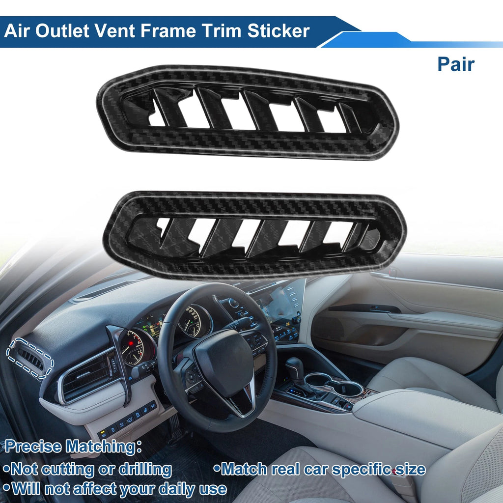 Set of 2 Air Condition Outlet Vent Trim Cover Frame for Toyota Camry (2025–2026)