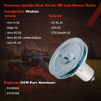 Mower Deck Spindle Assembly for Ariens Ikon-X, Edge, Gravely ZT XL, ZTX (51528000)