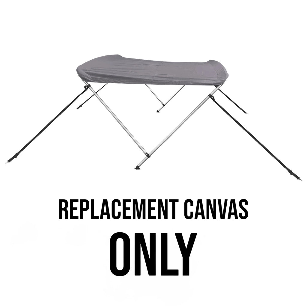 2 Bow Bimini Top Replacement Canvas Cover 66" L with Storage Boot for Boat