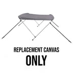 2 Bow Bimini Top Replacement Canvas Cover 66" L with Storage Boot for Boat