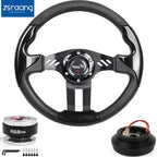 13" Racing Steering Wheel Short Hub Adapter for Ford Mustang (1984–2004)