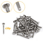 Front Grill Huck Rivet Kit for Peterbilt 379 Stainless Steel