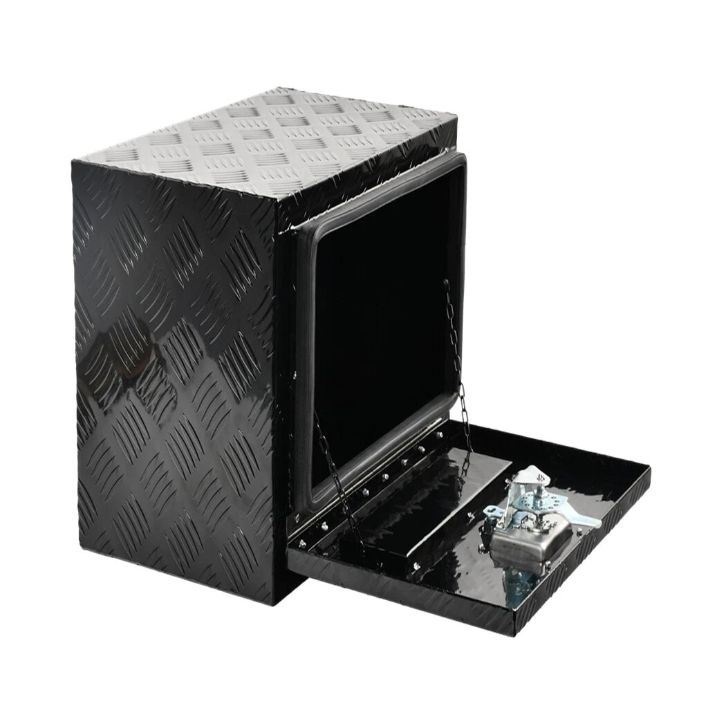Aluminum Tool Box for Pickup Truck (18"x12"x14") with Lock & Key