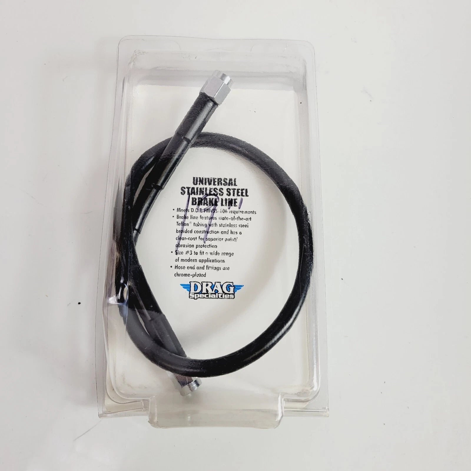 Brake Line 19" for Motorcycle (Universal) - Part No. 1741-2708