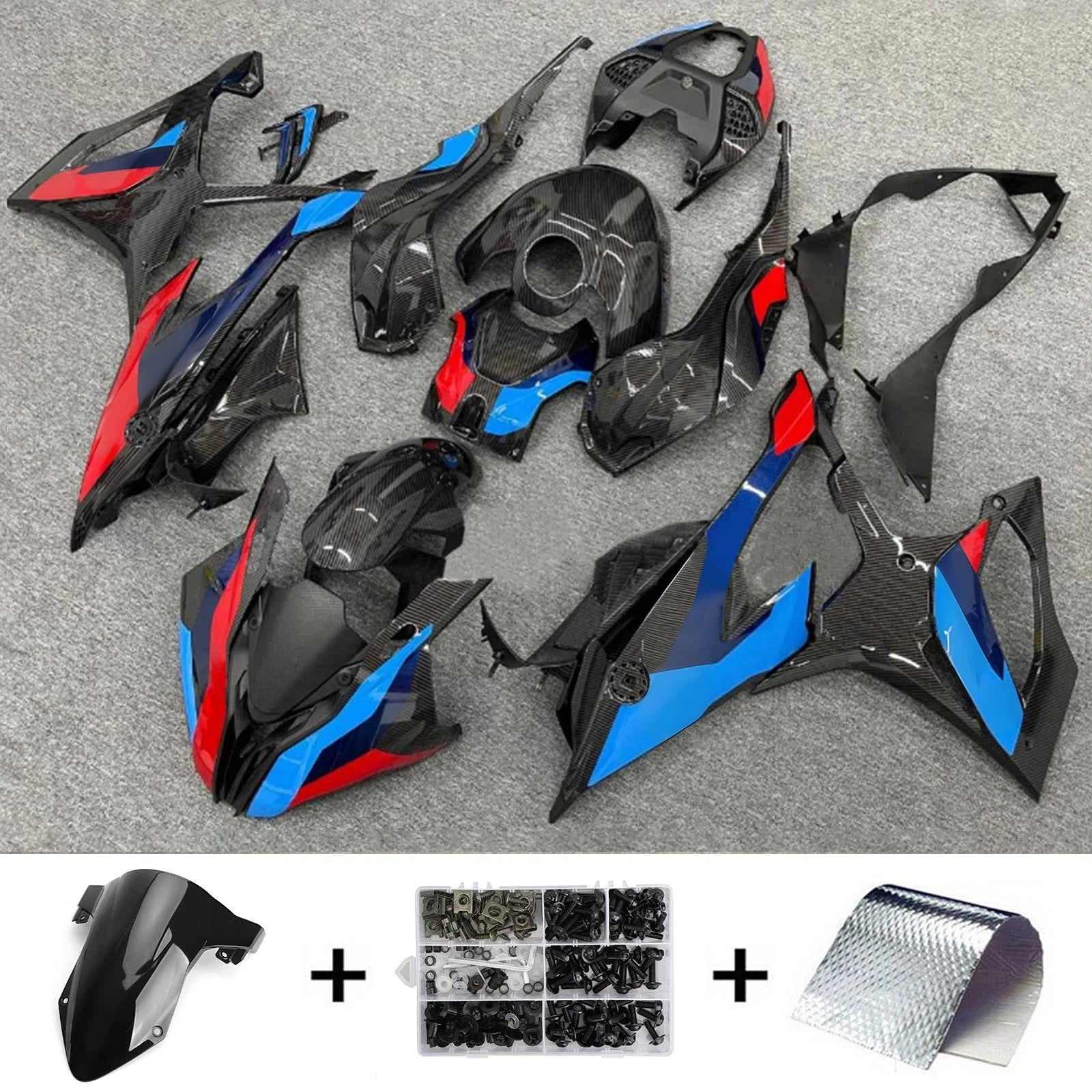 Injection Fairing Kit for BMW M1000RR S1000RR (2019–2022)