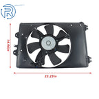 2X Electric Radiator Condenser Cooling Fan Assembly for Honda Pilot (2009–2015)