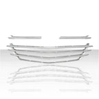 3pc Mesh Grille Overlay for 2018-2021 Chevy Equinox - Chrome - ARFG158