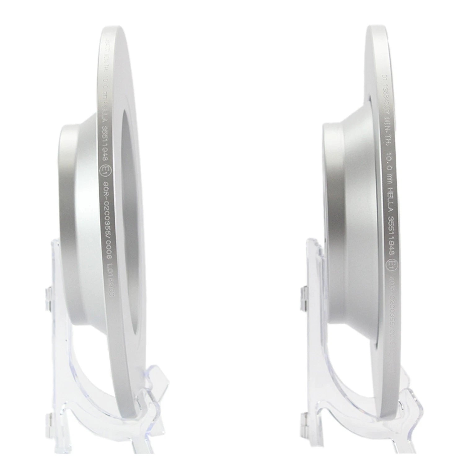 Hella Rear Solid Coated Disc Brake Rotor for Jetta Q3 Quattro Tiguan (300mm)