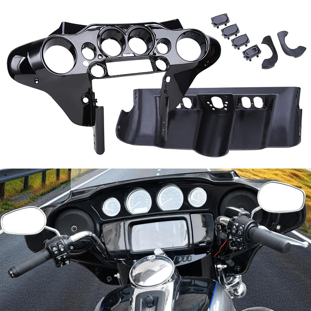 Inner Fairing and Switch Cap Kit for Harley Touring Electra Glide (1996–2013)