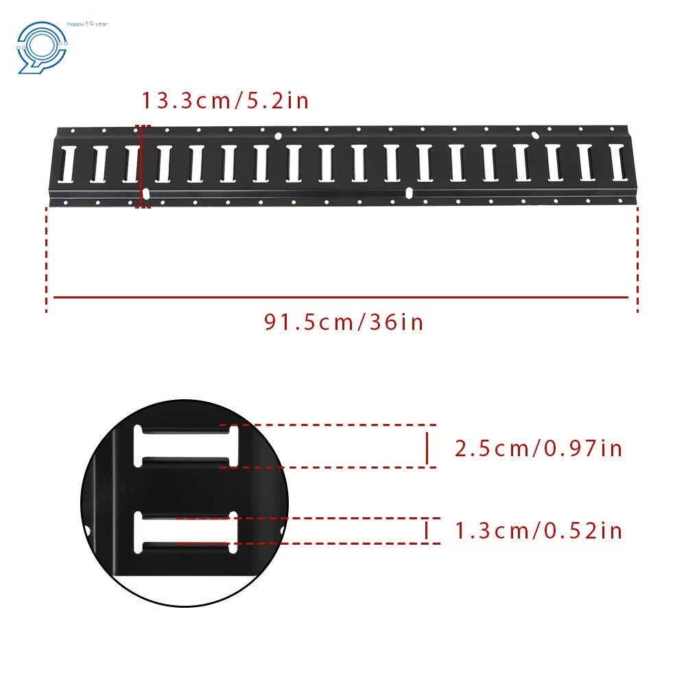 Set of 4 Garage Floor Mats for All Vehicles (Universal Fit)