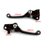 CNC Brake Clutch Levers for Yamaha YZ250F YZ426F YZ450F (2009–2014)