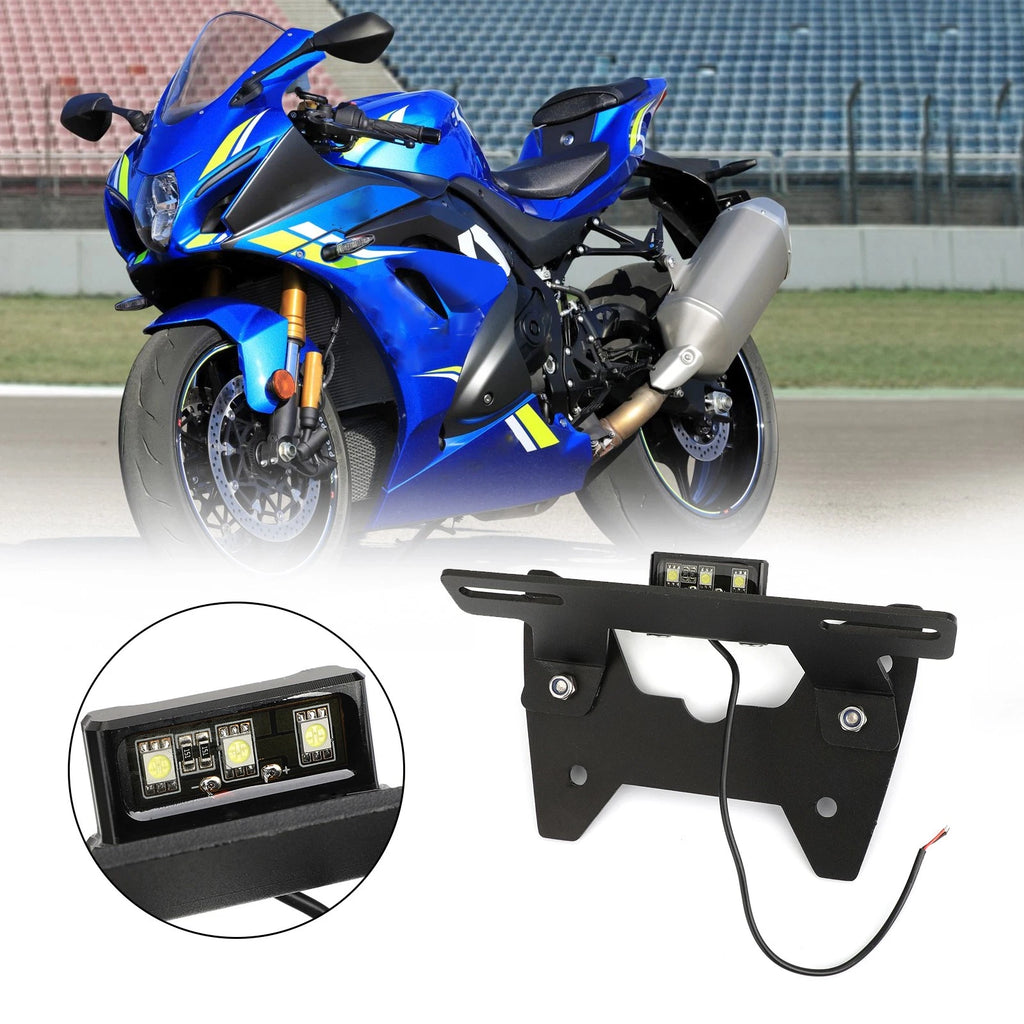 Rear License Plate Holder Bracket for Suzuki GSX-R 600 (2008–2010)