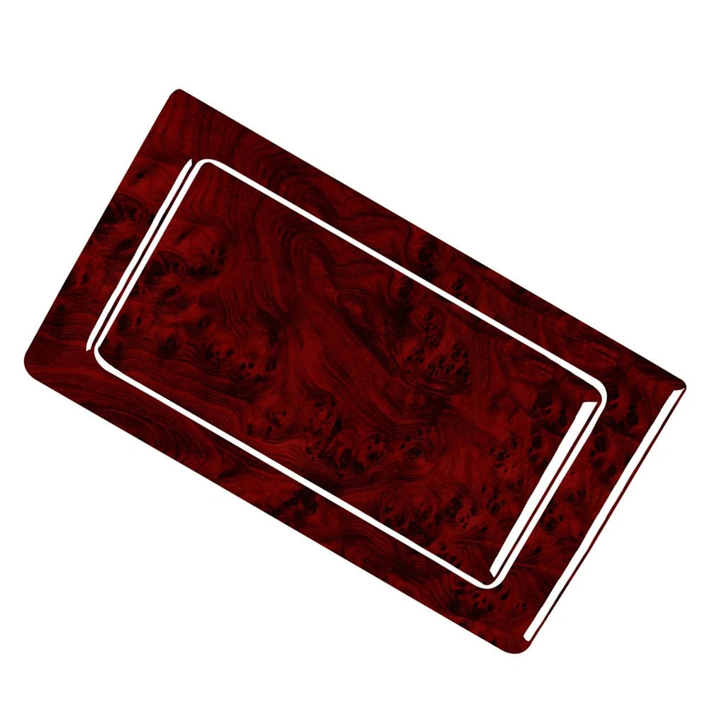 2X Rear Storage Box Panel Cover Trim for BMW 3 Series E36 (1994–1996) Red Wood Grain