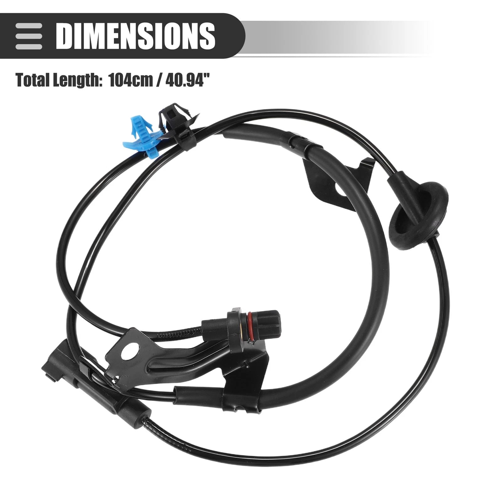 2 Pcs ABS Wheel Speed Sensor for Mitsubishi Lancer Outlander (2003–2018)