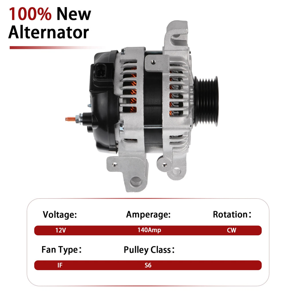 High Output Alternator for Cadillac CTS 3.6L 2004-2007, 2.8L 2005-2007