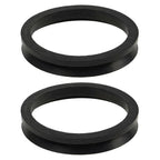 2X Rubber Lower Pivot Pin Seal for Bobcat (6651709, 632, 641, 642, 643, 645)