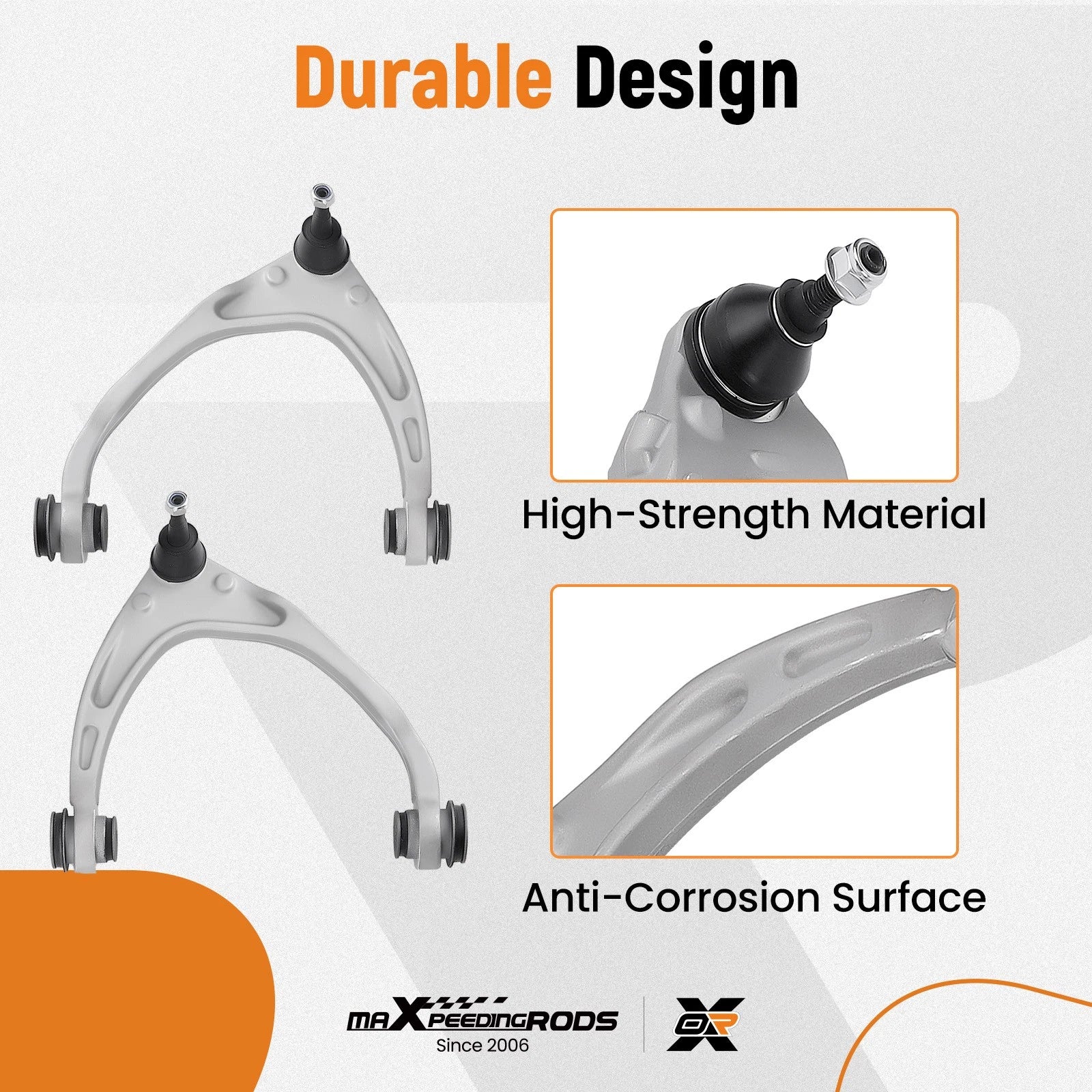 Aluminum Control Arms for Chevrolet Silverado 1500, Escalade (2015-2016)