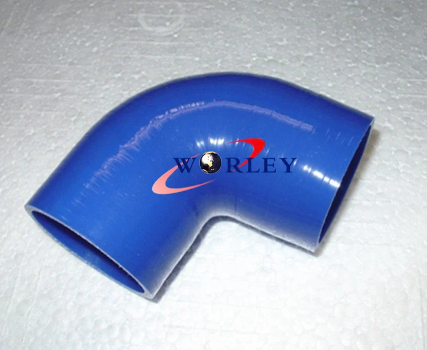 4" 90 Degree Elbow Coupler Silicone Hose for Intercooler Turbo Pipe BLACK