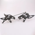 Rearset Footpegs Pedals Brackets for Kawasaki ZX10R (2006-2007)