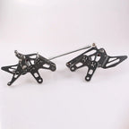Rearset Footpegs Pedals Brackets for Kawasaki ZX10R (2006-2007)