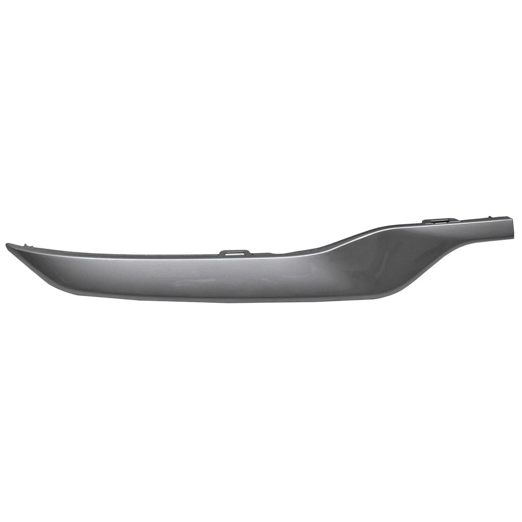 Replacement Gray Painted Polypropylene Rear Driver Lower Bumper Cover Molding