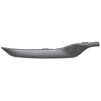 Replacement Gray Painted Polypropylene Rear Driver Lower Bumper Cover Molding