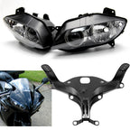 Front Headlight Assembly + Upper Fairing Stay Bracket for Yamaha YZF R1 (2004–2006)