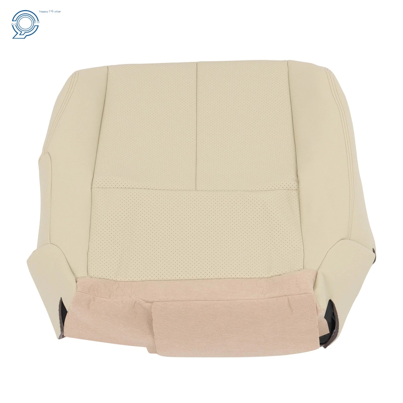 Leather Bottom Seat Cover for Nissan Murano (2015–2023) Tan Perforated